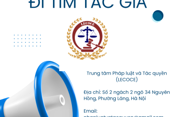 THÔNG BÁO TÌM KIẾM TÁC GIẢ NGÀY 01.07.2025